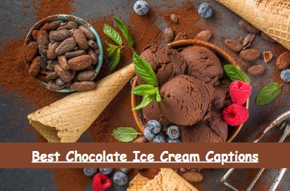 66+ Chocolate Ice Cream Captions for Instagram